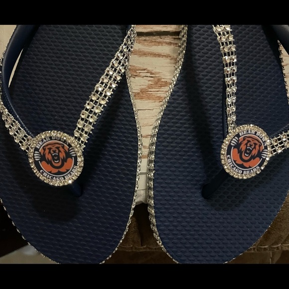 Chicago bears flip flops - Picture 1 of 1